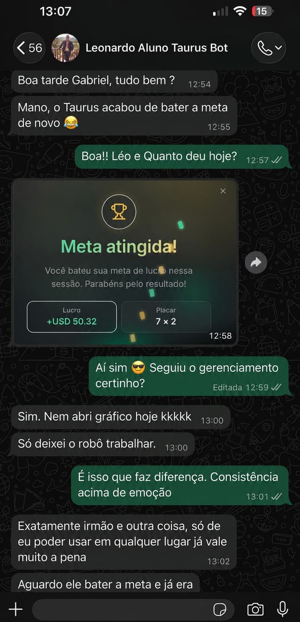 Depoimento de cliente